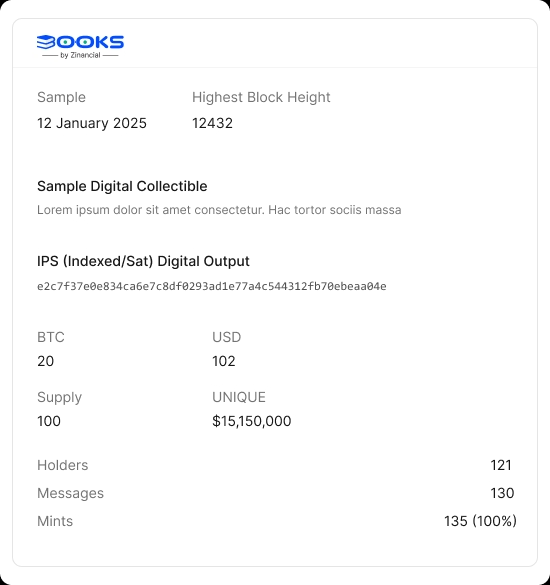 Financial reporting dashboard preview