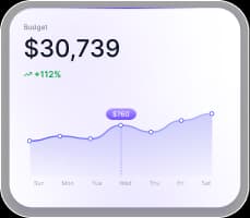 Cash flow analytics gauge