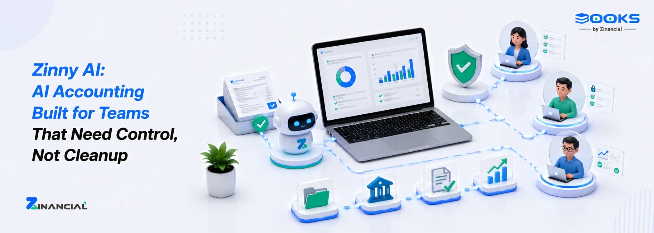 Zinny AI: AI Accounting Built for Teams That Need Control, Not Cleanup