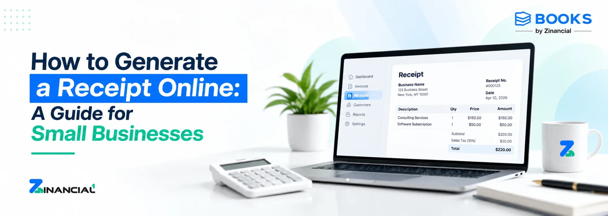 How to Generate a Receipt Online: A Guide for Small Businesses