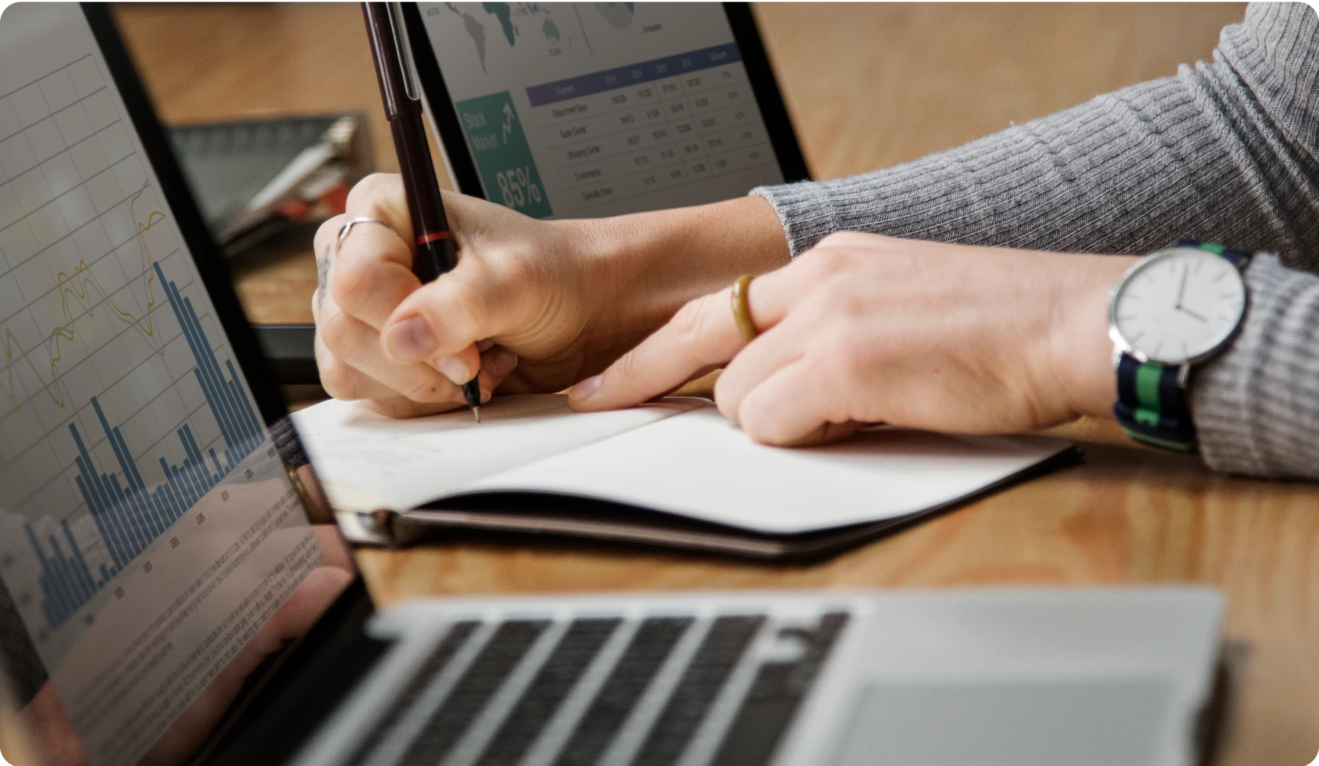 Discussion at office